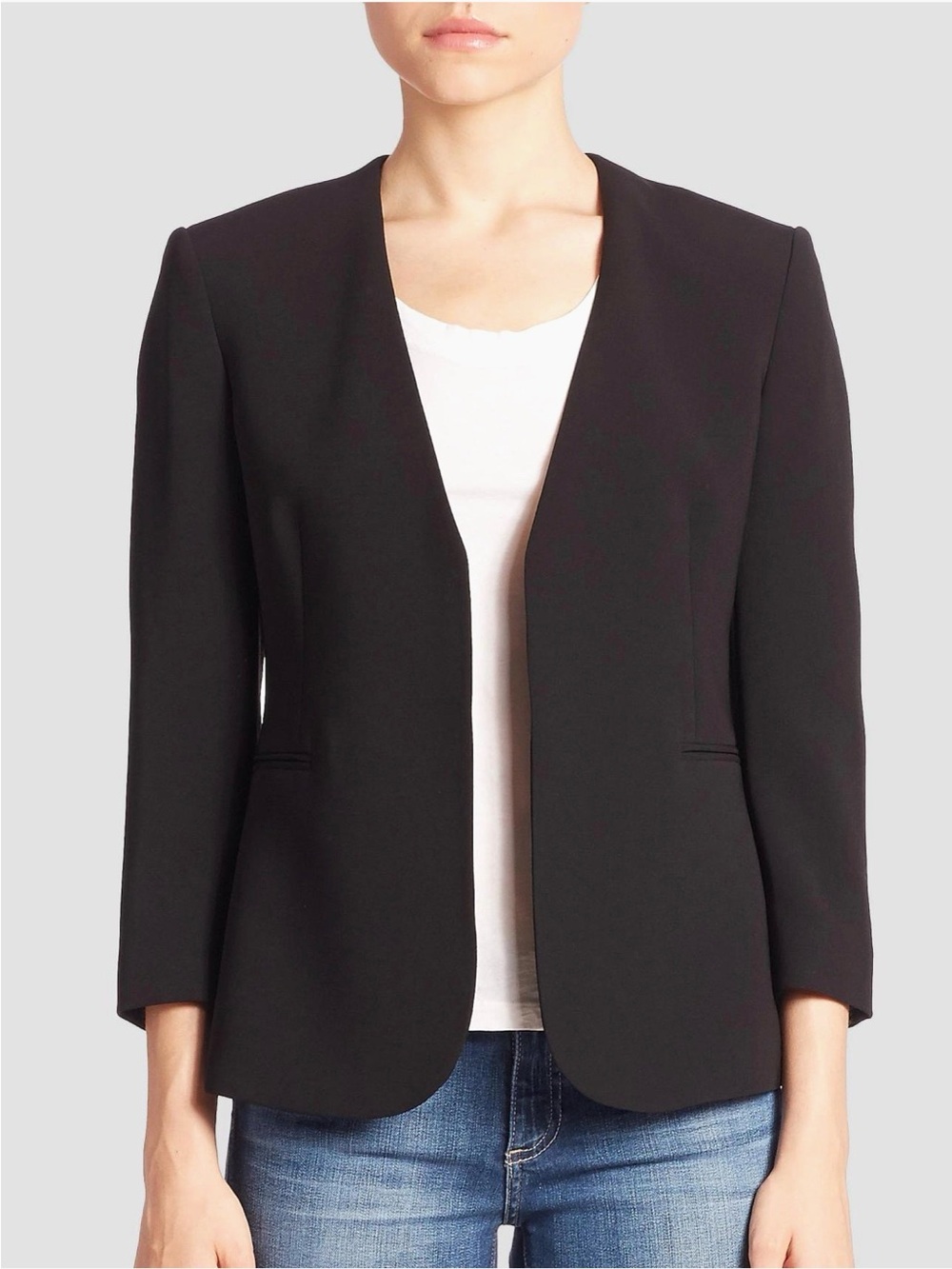 Theory Lindrayia B Admiral Crepe Jacket